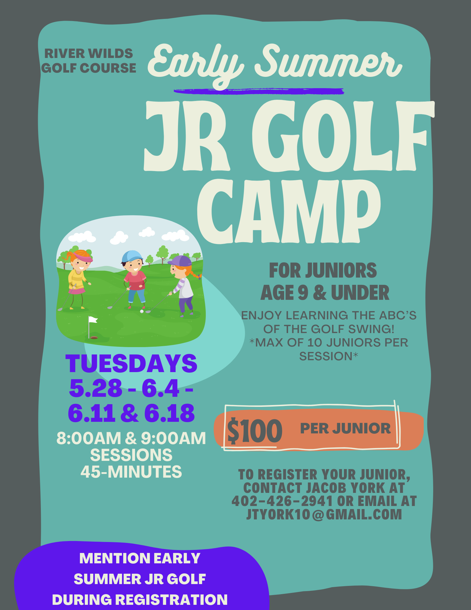 Junior Golf Programs River Wilds Golf Club
